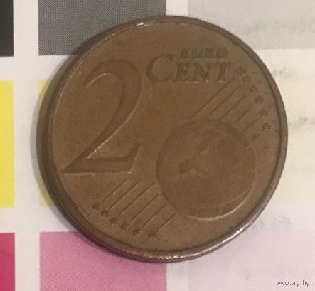 Нидерланды 2 евроцента 2001 Беатрикс