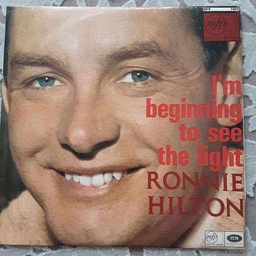 RONNIE HILTON - 1959 - I'M BEGINNING TO SEE THE LIGHT (UK) LP