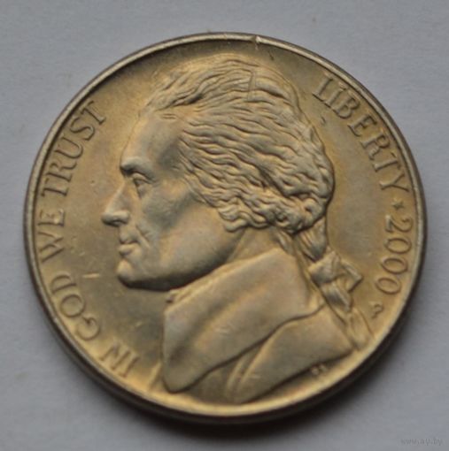 США, 5 центов 2000 г. Р