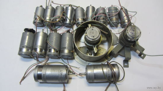 Коллекторные м/г электродвигатели пост. тока  (в том числе ДПМ,ДП и др. - Лот N1)