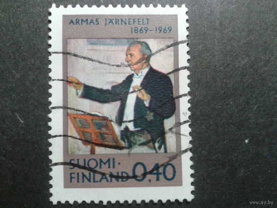 Финляндия 1969 композитор в живописи