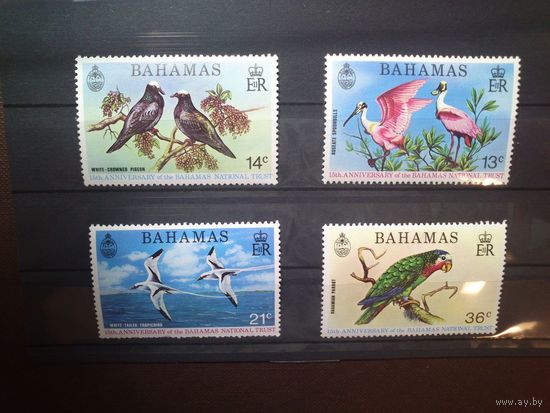 Багамы 1974 г.Птицы