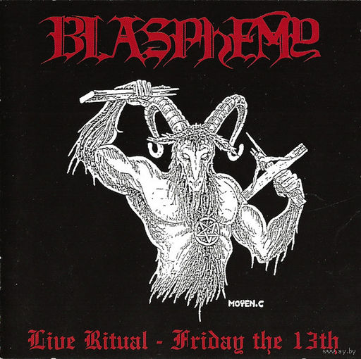 Blasphemy "Live Ritual - Friday The 13th" CD